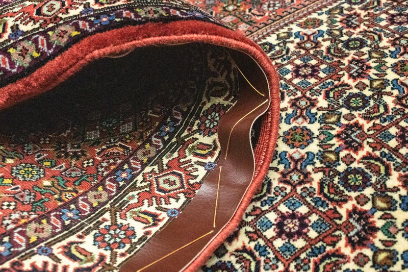 Tapis de couloir Tapis persan - Bidjar - 320 x 90 cm - rouge