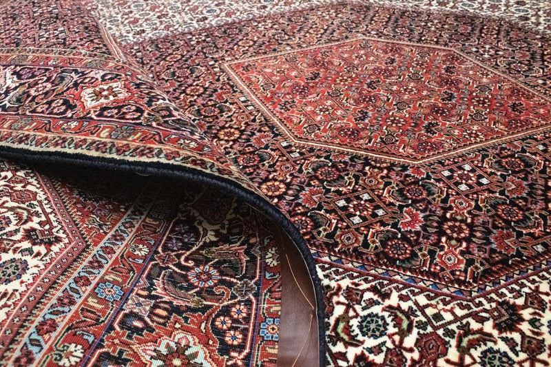 Tapis persan - Bidjar - 293 x 205 cm - bleu