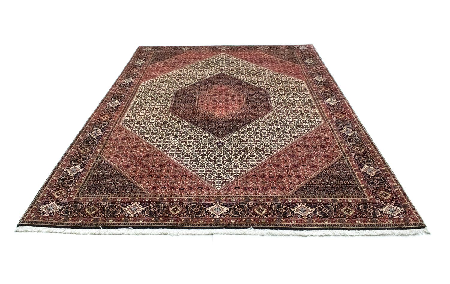 Tapis persan - Bidjar - 293 x 205 cm - bleu