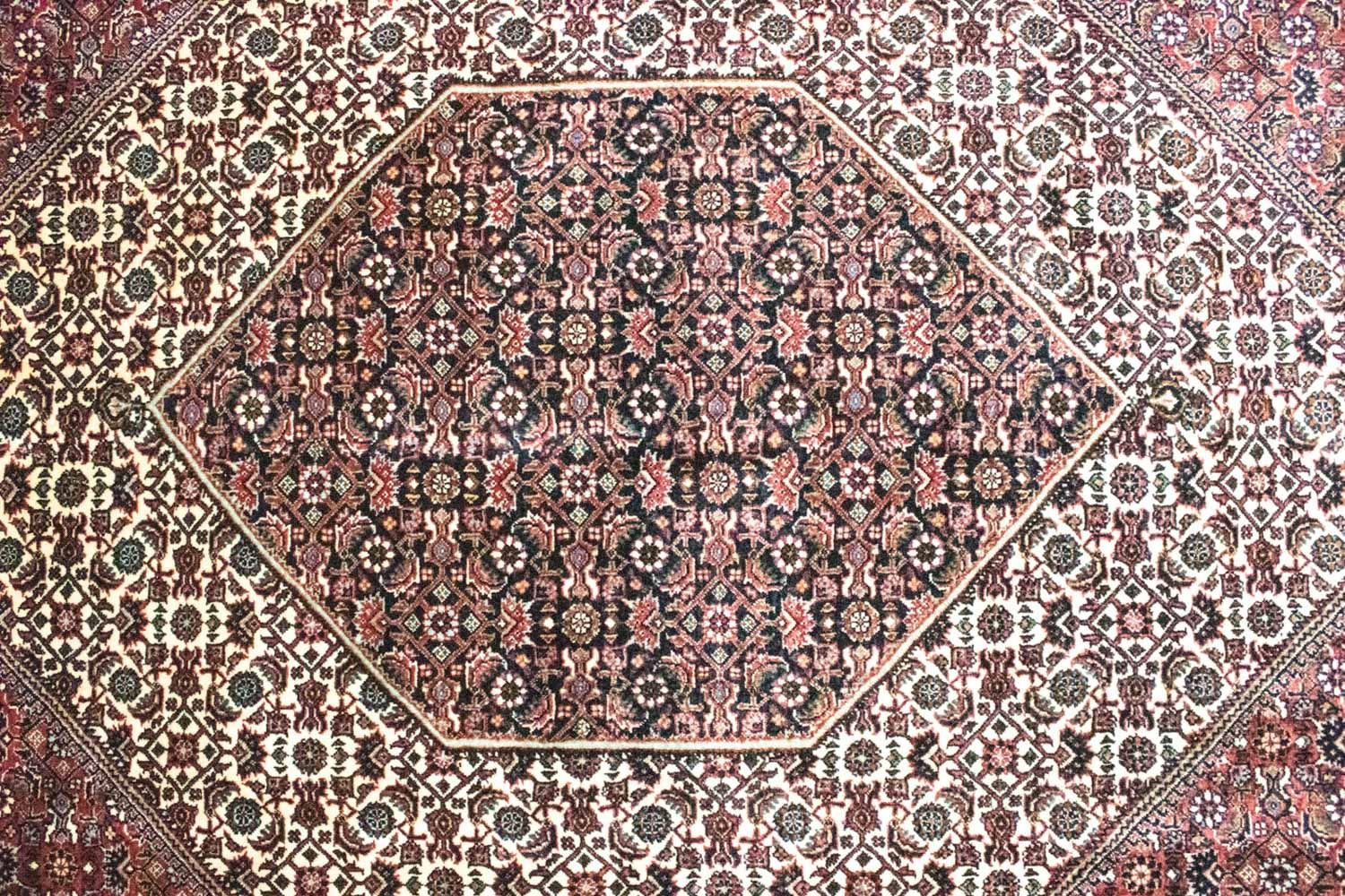 Tapis persan - Bidjar - 303 x 200 cm - rouge