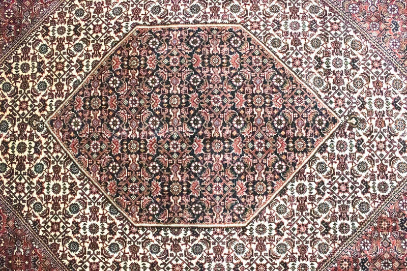 Tapis persan - Bidjar - 303 x 200 cm - rouge
