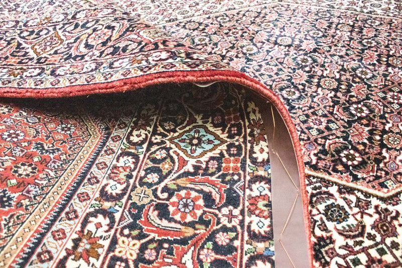 Tapis persan - Bidjar - 303 x 200 cm - rouge