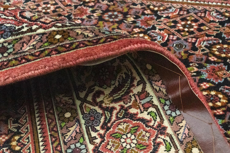 Tapis persan - Bidjar - 226 x 142 cm - bleu
