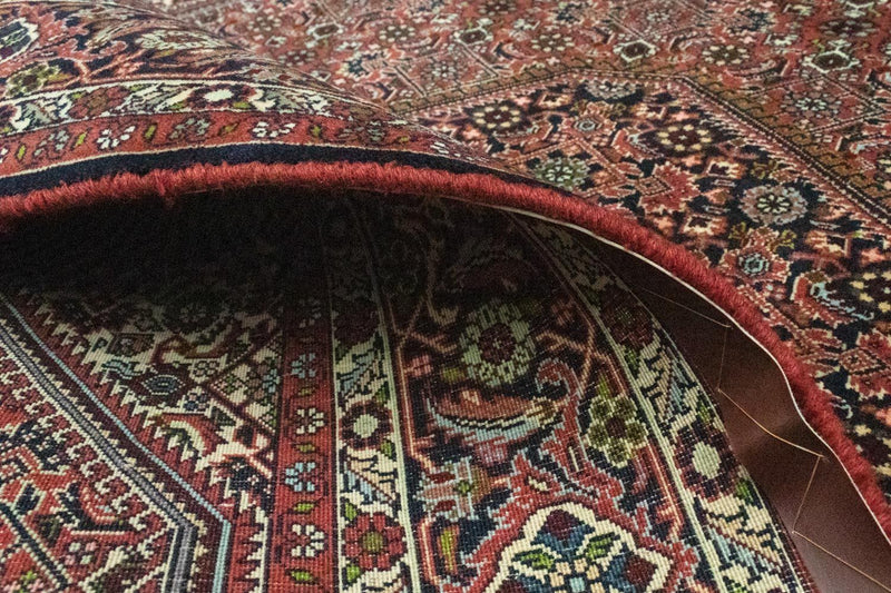 Tapis persan - Bidjar - 252 x 175 cm - bleu