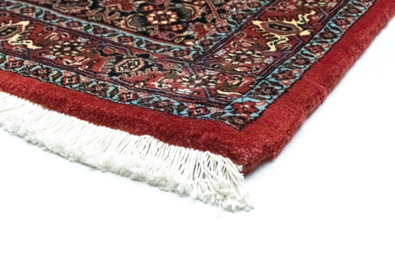 Tapis de couloir Tapis persan - Bidjar - 294 x 83 cm - bleu