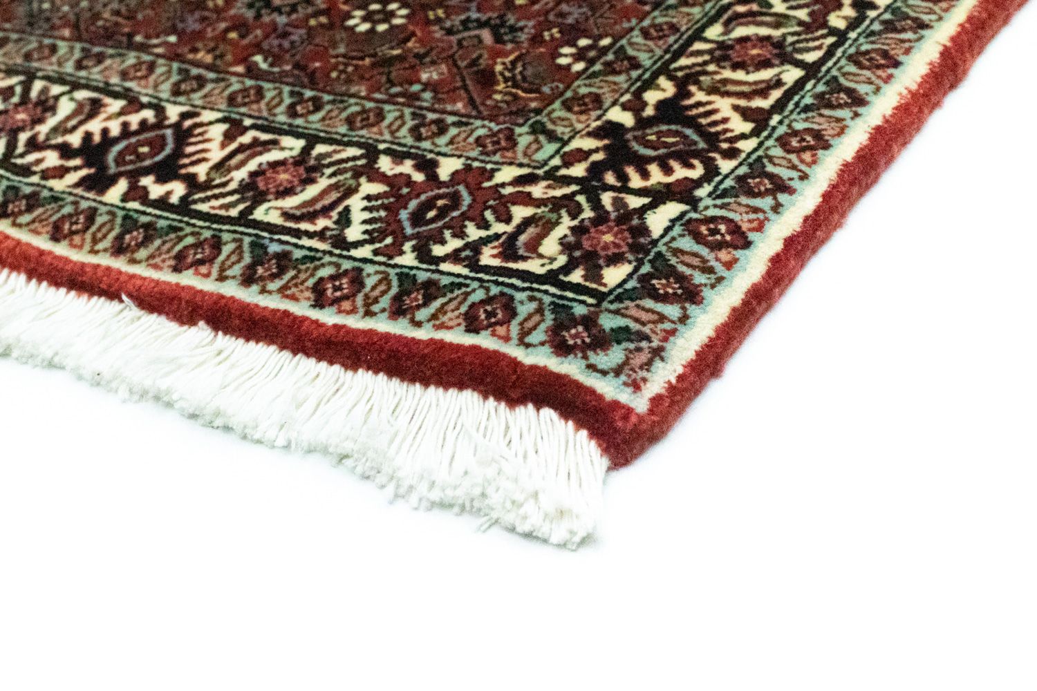 Tapis de couloir Tapis persan - Bidjar - 200 x 76 cm - rouge