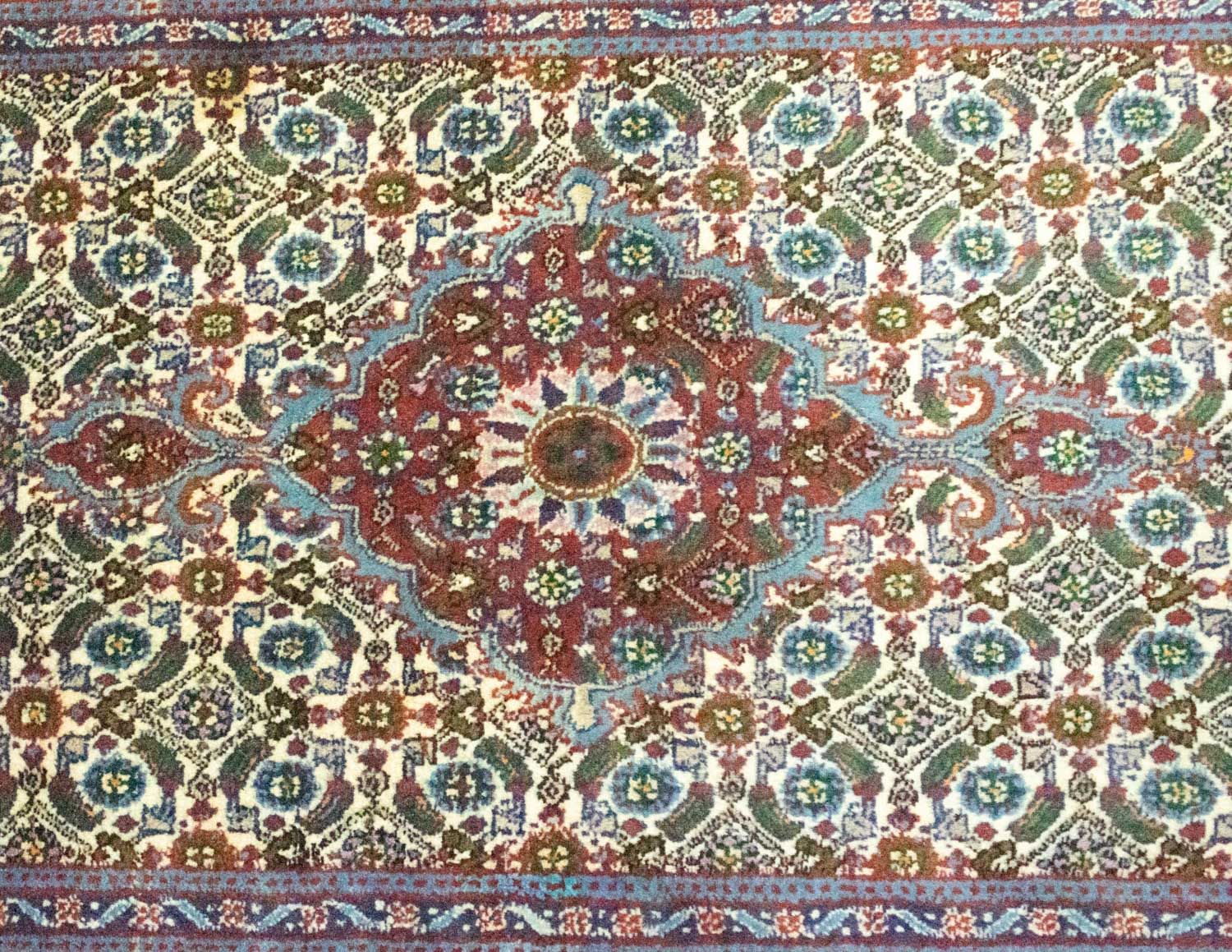 Tapis de couloir Tapis persan - Classique - 295 x 80 cm - multicolore