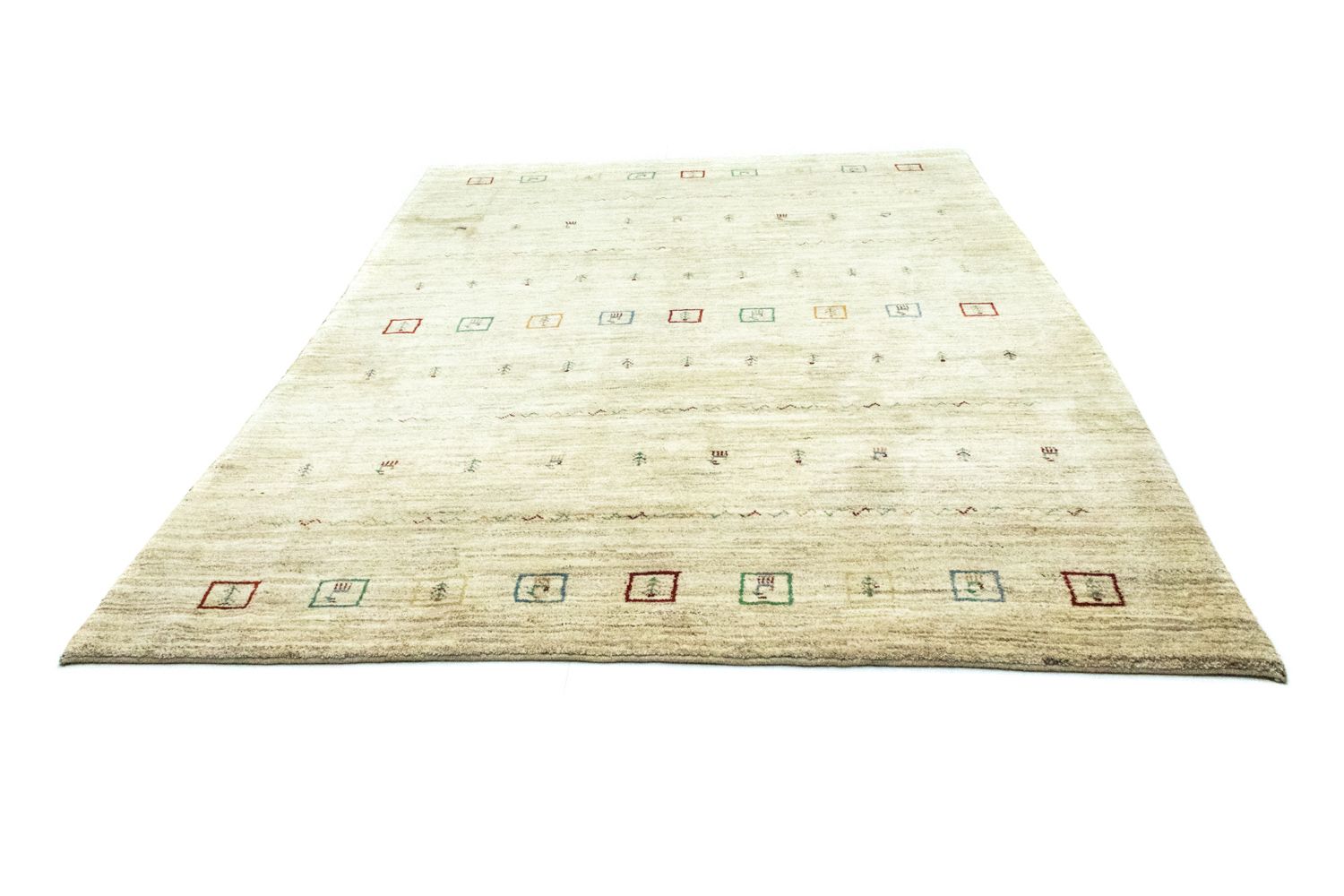 Tapis Gabbeh - Persan - 285 x 199 cm - beige