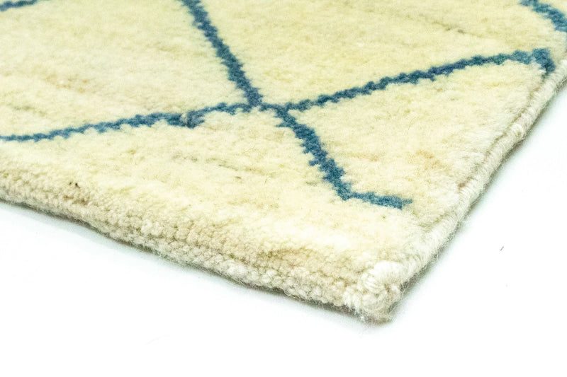 Tapis de couloir Tapis Gabbeh - Persan - 190 x 82 cm - bleu