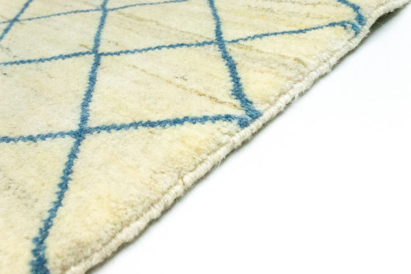 Tapis de couloir Tapis Gabbeh - Persan - 190 x 82 cm - bleu