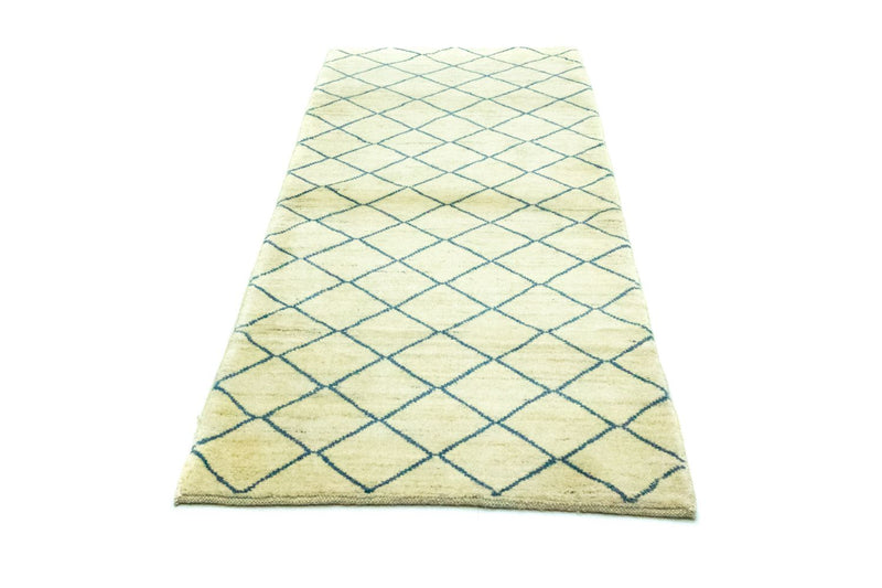 Tapis de couloir Tapis Gabbeh - Persan - 190 x 82 cm - bleu