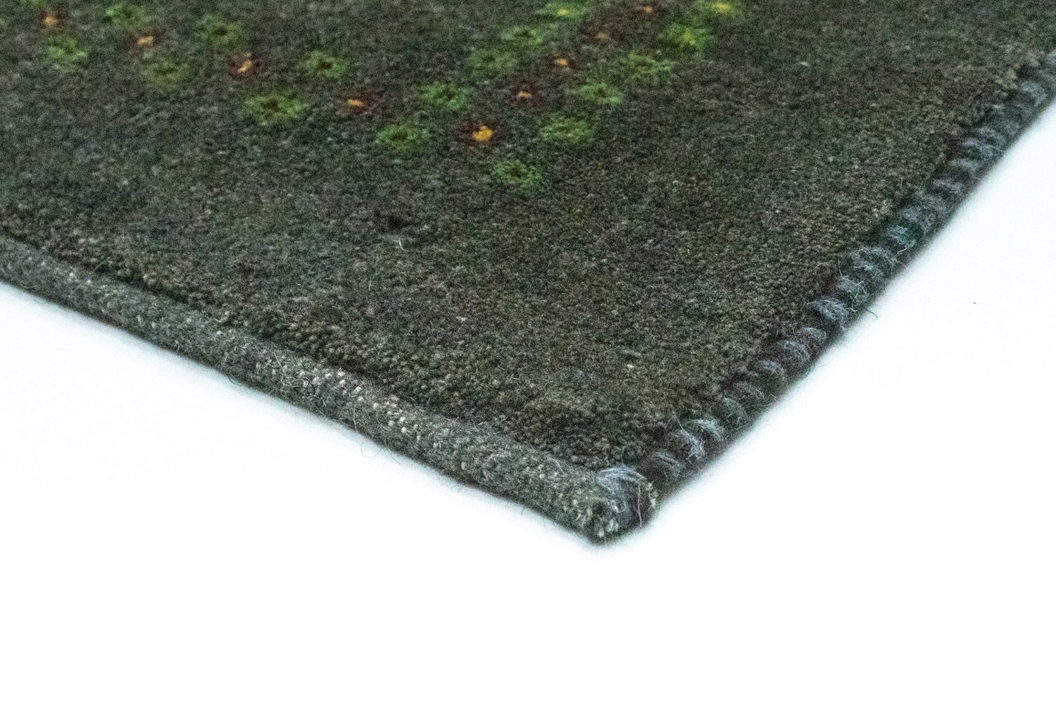 Tapis Gabbeh - Persan - 195 x 142 cm - gris