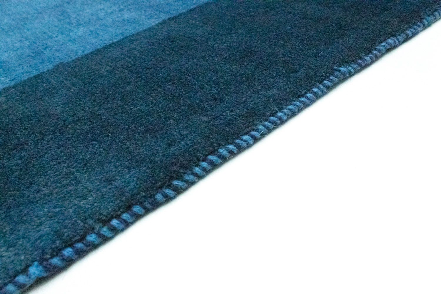 Tapis Gabbeh - Persan - 197 x 151 cm - bleu
