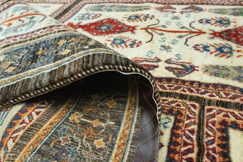 Tapis Gabbeh - Loribaft Persan - 251 x 162 cm - colorée
