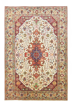 Tapis persan - Tabriz - 293 x 202 cm - beige