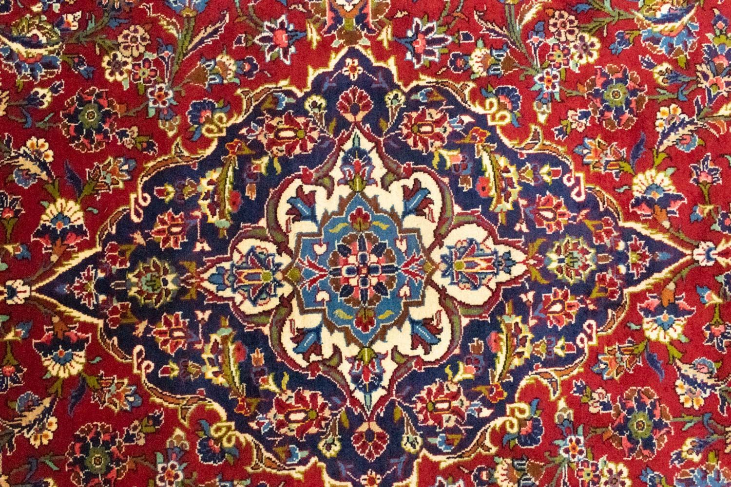 Tapis persan - Keshan - 350 x 245 cm - rouge