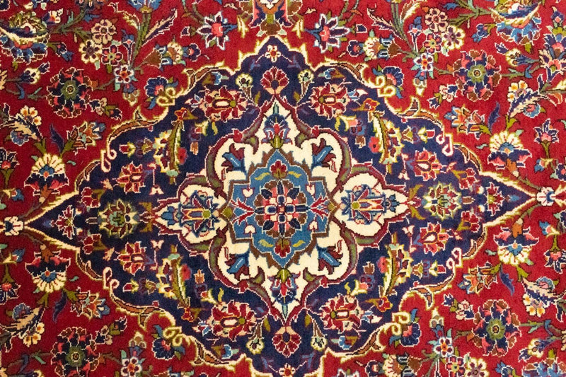 Tapis persan - Keshan - 350 x 245 cm - rouge