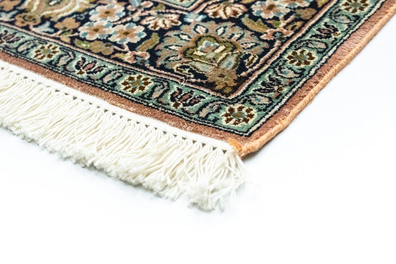Tapis de couloir Tapis en soie - Soie du Cachemire - 278 x 77 cm - rouge