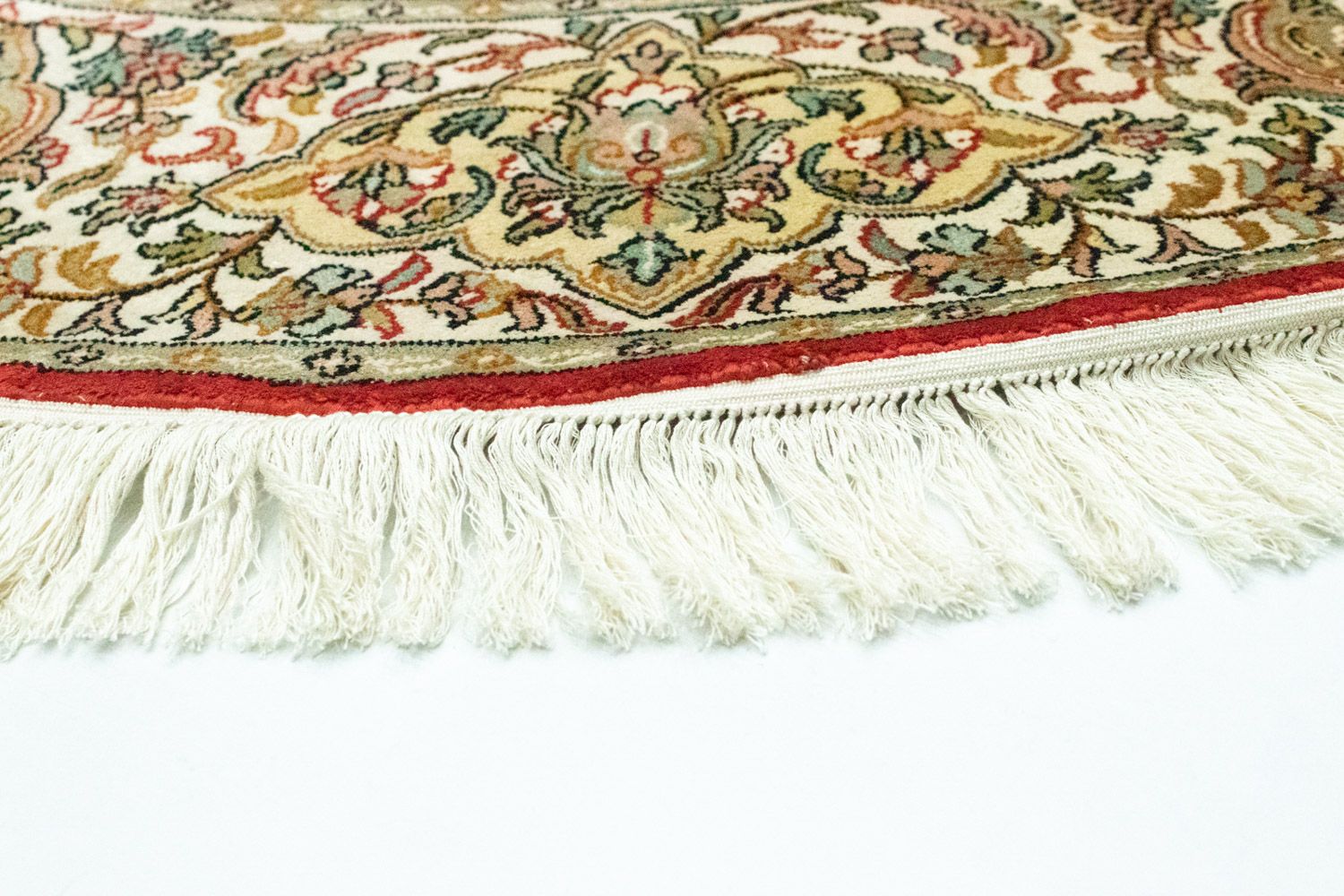 Seidenteppich - Kaschmir Seide 158 x 150 cm Teppich Quadratisch