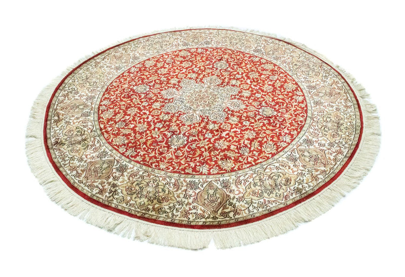 Seidenteppich - Kaschmir Seide 158 x 150 cm Teppich Quadratisch