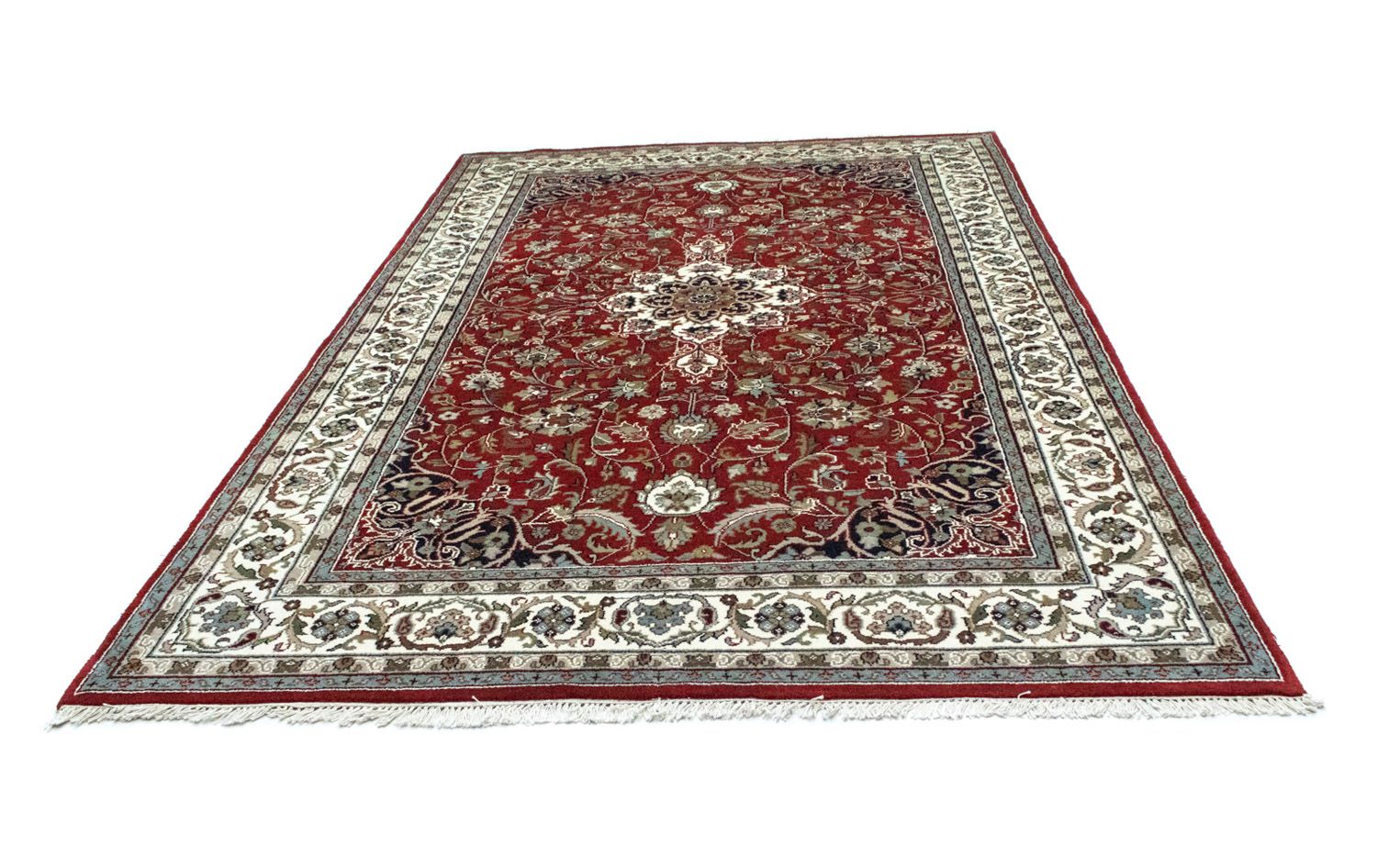 Tapis oriental - 297 x 198 cm - rouge