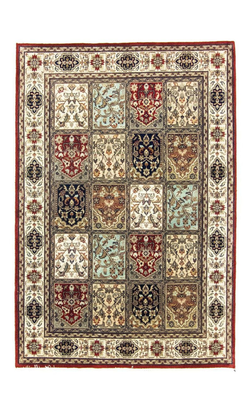 Tapis persan - Nomadic - 199 x 141 cm - multicolore