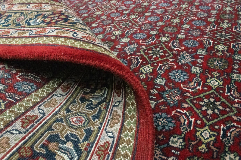 Tapis persan - Bidjar - 232 x 169 cm - rouge