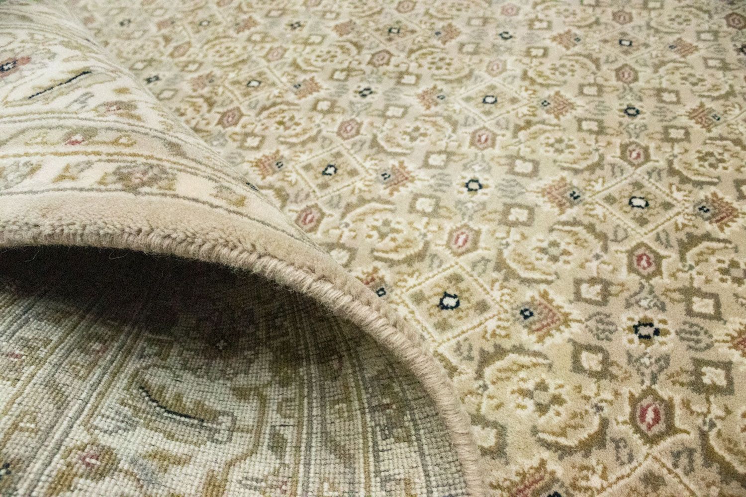 Tapis persan - Bidjar - 237 x 167 cm - beige