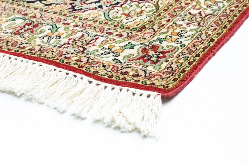 Tapis de couloir Tapis en soie - Soie du Cachemire - 237 x 80 cm - rouge