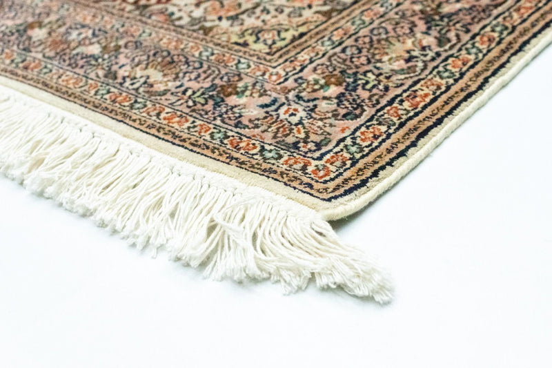 Tapis en soie - Soie du Cachemire - 124 x 78 cm - beige