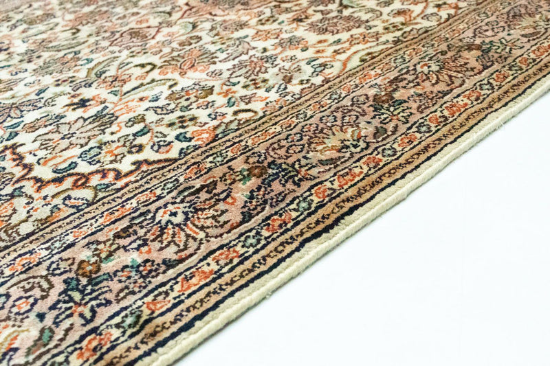 Tapis en soie - Soie du Cachemire - 124 x 78 cm - beige