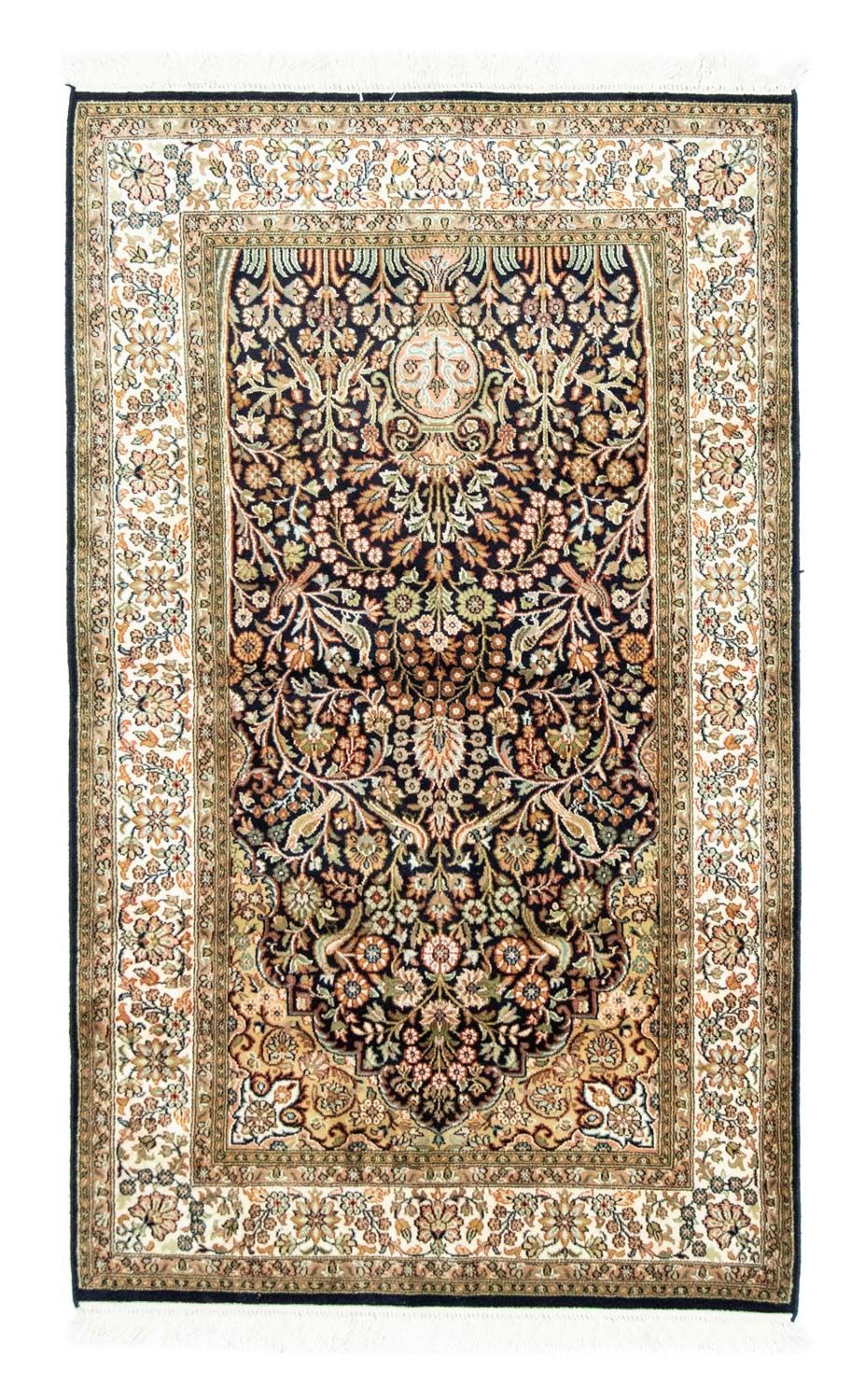 Seidenteppich - Kaschmir Seide 156 x 95 cm Teppichbrücke