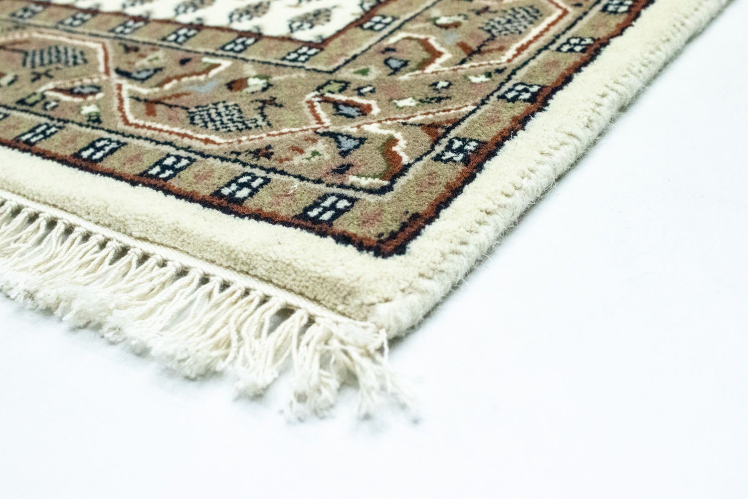 Orientteppich - Mir - Indus 250 x 82 cm - beige