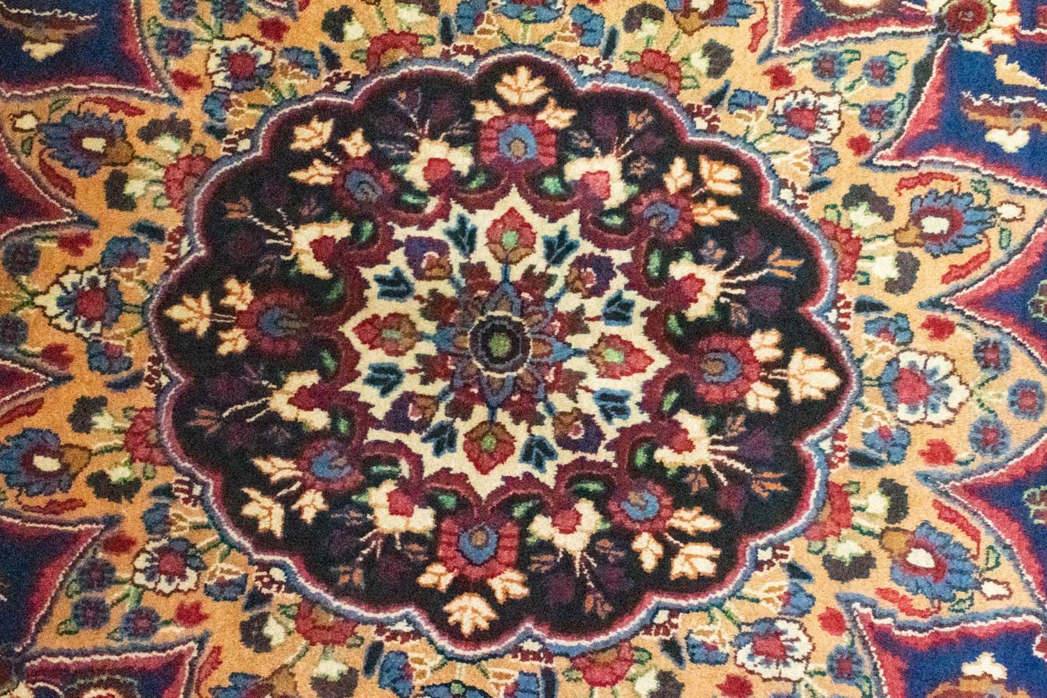 Tapis persan - Classique - 319 x 203 cm - bleu