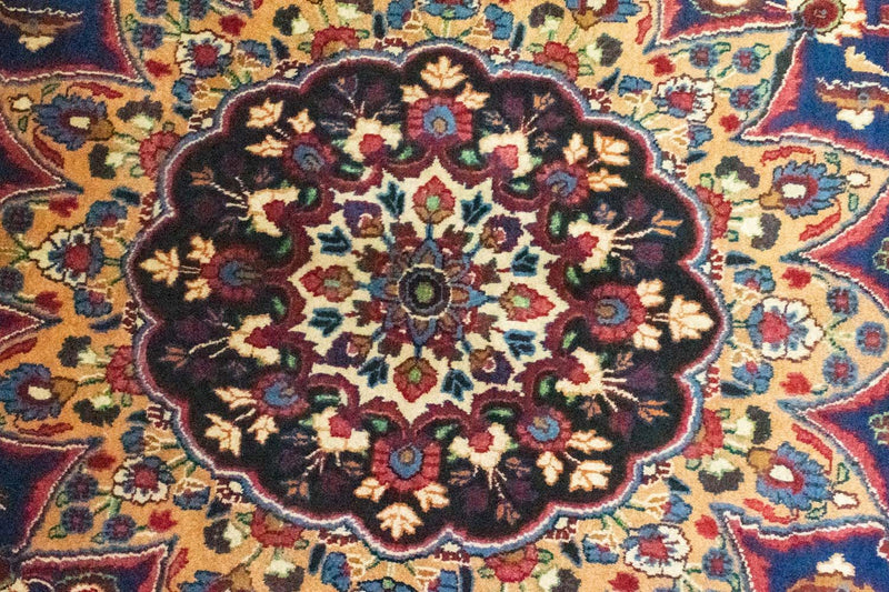 Tapis persan - Classique - 319 x 203 cm - bleu