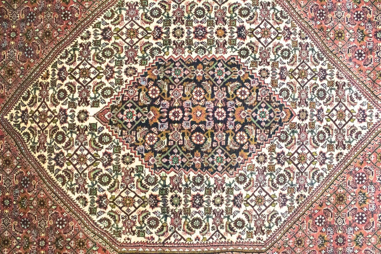 Tapis persan - Bidjar - 300 x 195 cm - rouge