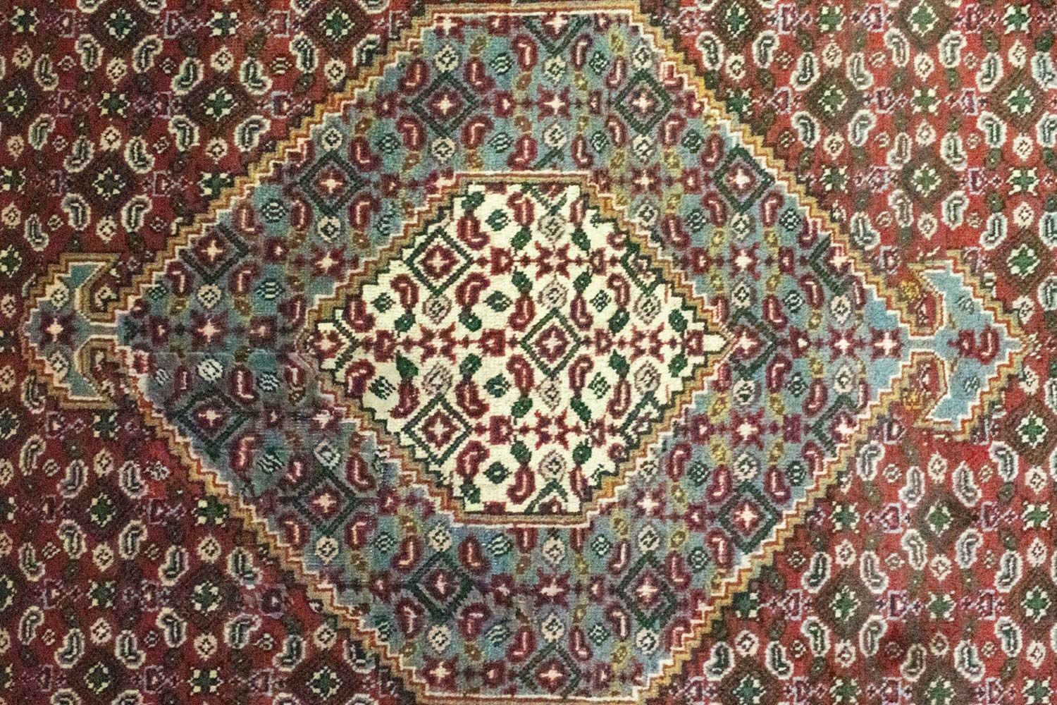 Tapis persan - Classique - 287 x 197 cm - rouge