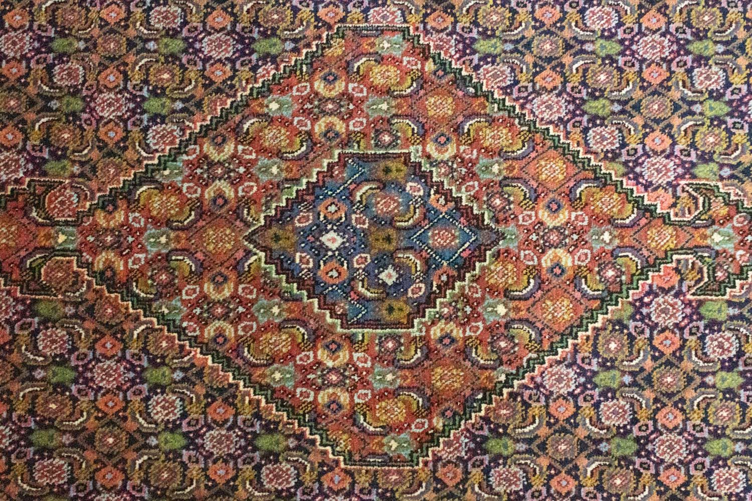 Tapis persan - Classique - 303 x 208 cm - bleu
