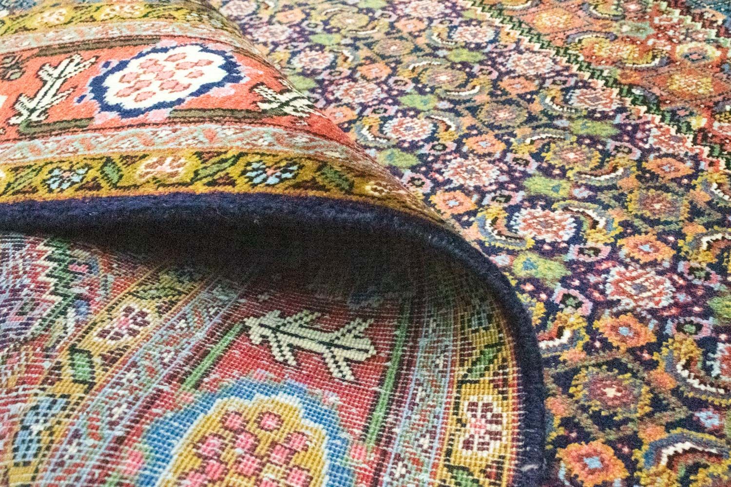 Tapis persan - Classique - 303 x 208 cm - bleu