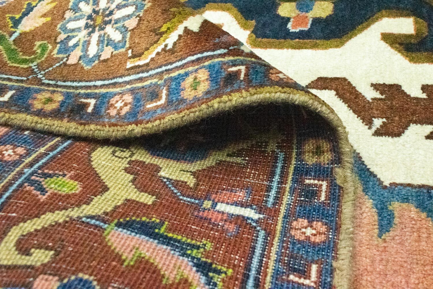 Tapis persan - Nomadic - 263 x 202 cm - beige