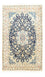 Tapis persan - Nain - Royal - 227 x 138 cm - bleu foncé
