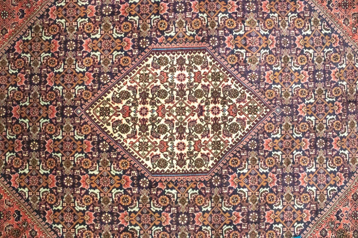 Tapis persan - Bidjar - 314 x 208 cm - bleu