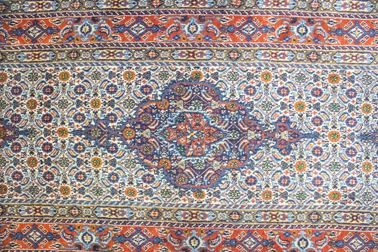 Tapis de couloir Tapis persan - Classique - 269 x 80 cm - beige