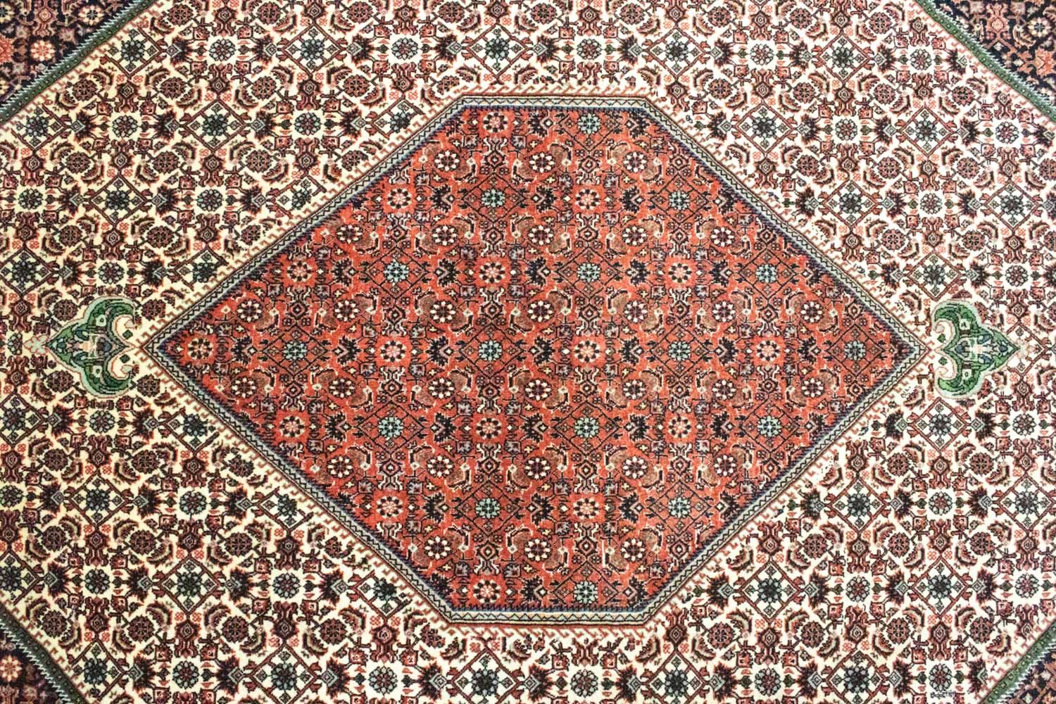 Tapis persan - Bidjar - 300 x 199 cm - rouge