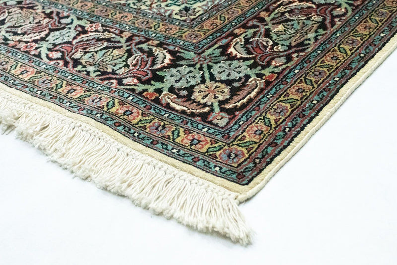 Tapis en soie - Soie du Cachemire - 218 x 153 cm - beige
