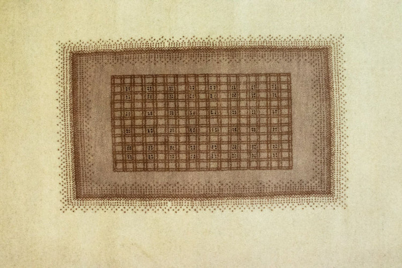 Tapis de couloir Tapis Gabbeh - Loribaft Persan - 271 x 70 cm - beige
