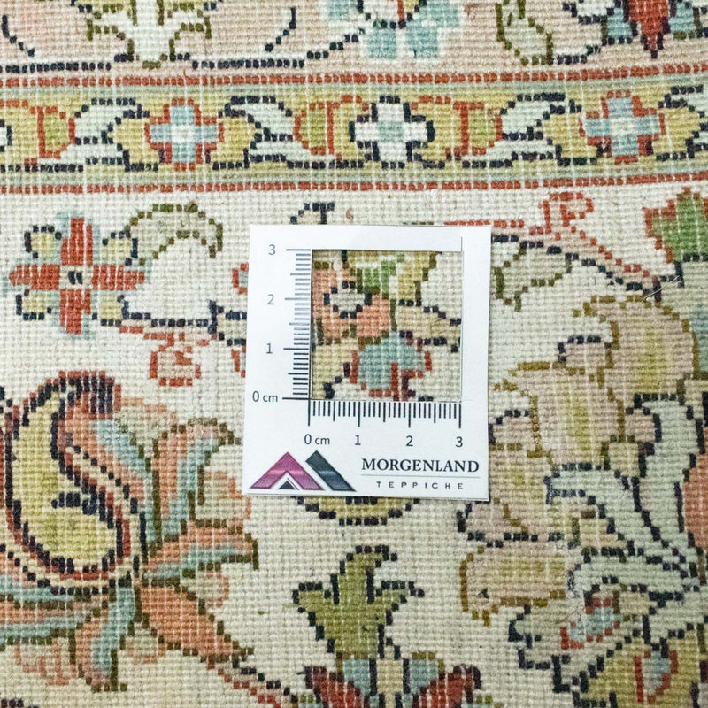 Tapis en soie - Soie du Cachemire - 274 x 184 cm - beige