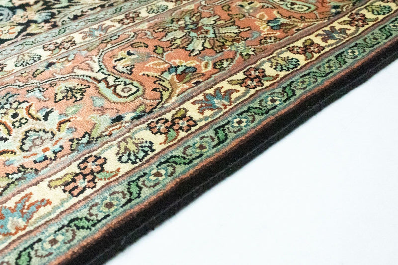Tapis en soie - Soie du Cachemire - 315 x 214 cm - bleu