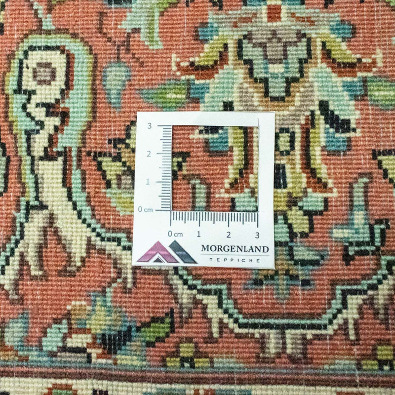 Tapis en soie - Soie du Cachemire - 315 x 214 cm - bleu