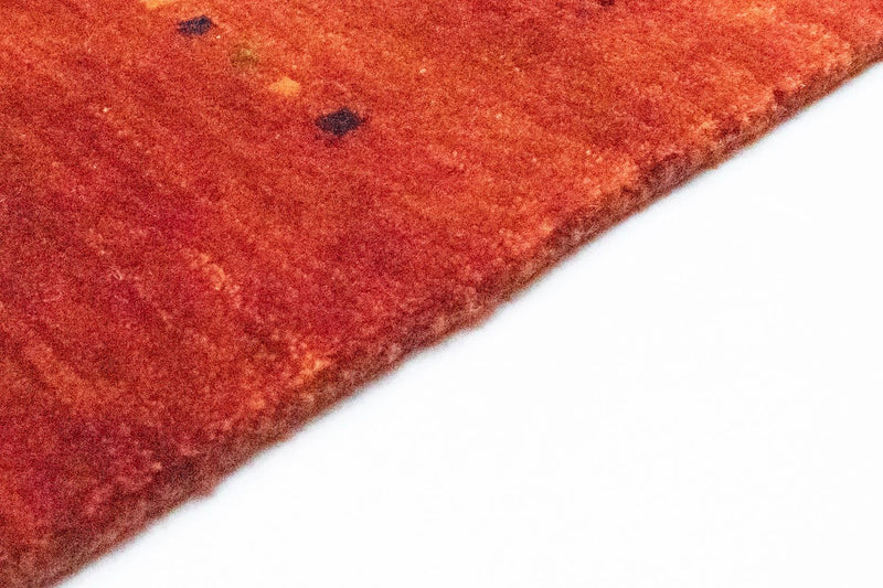 Tapis Gabbeh - Loribaft Persan - 293 x 189 cm - rouge